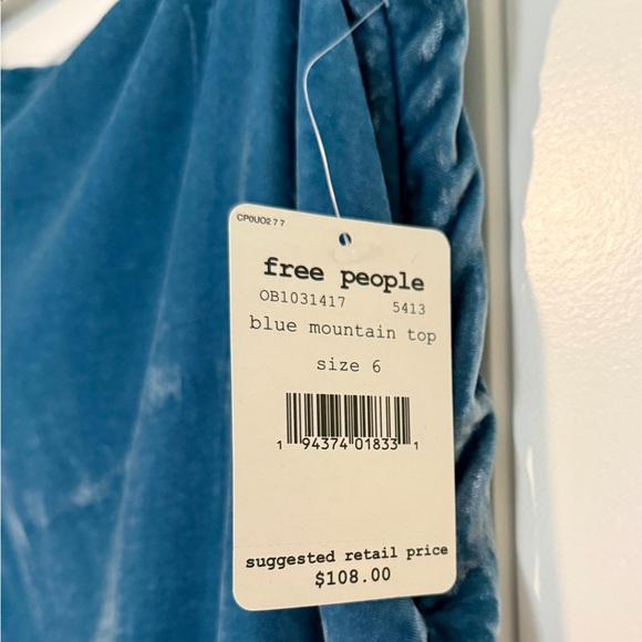 Free People Velvet/Lace Skirt - Picture 3 of 6